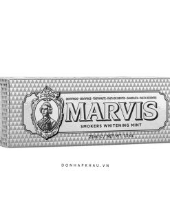 Kem danh rang marvis smokers whitening mint 2 emsa